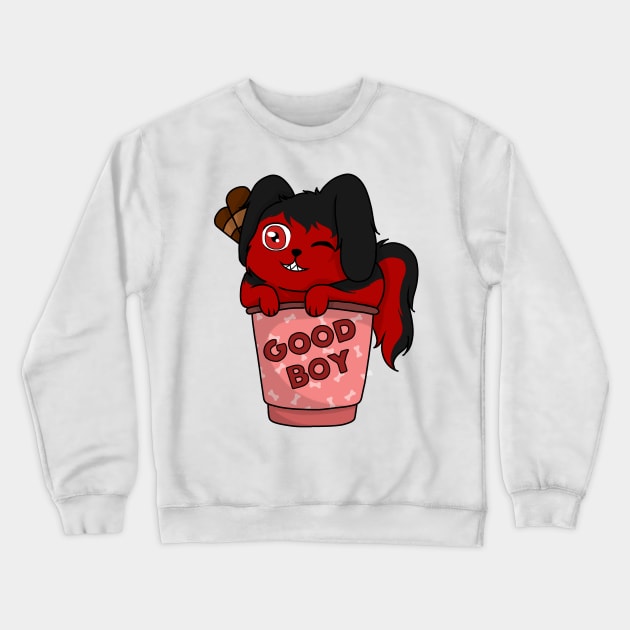 good boy Crewneck Sweatshirt by LillyTheChibi